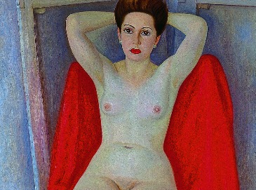 Desnudo de Pita Amor - Raúl Anguiano