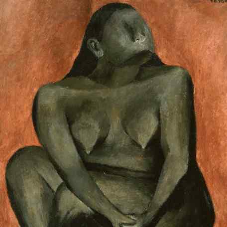 Desnudo en gris