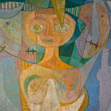 La niña de los besos