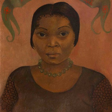 Retrato de Eva Frederick
