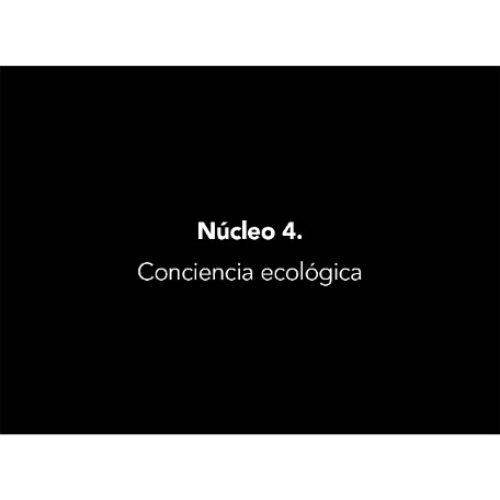 Núcleo 4. Conciencia ecológica